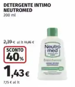 Coop Detergente intimo NEUTROMED offerta