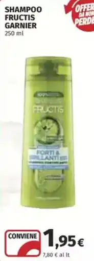 Coop Shampoo fructis GARNIER offerta