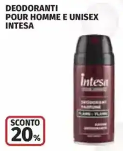 Coop Deodoranti pour homme e unisex INTESA offerta