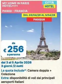 MD Discount My home in paris hotel parigi - francia offerta