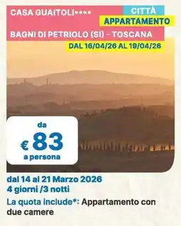 MD Discount Casa guaitoli bagni di petriolo (si) - toscana offerta
