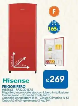 MD Discount FRIGORIFERO HISENSE- RR220D4ERE offerta