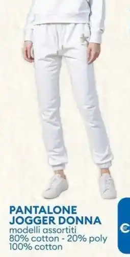 MD Discount Pantalone jogger donna offerta