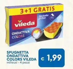MD Discount Spugnetta ondattiva colors vileda milleusi offerta