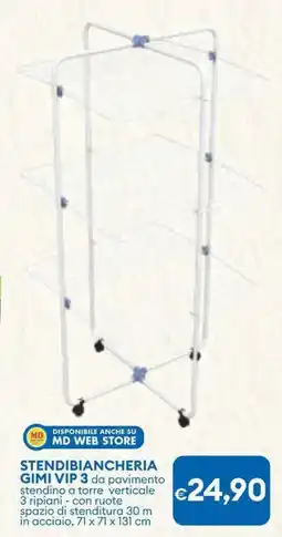 MD Discount Stendibiancheria gimi vip 3 offerta