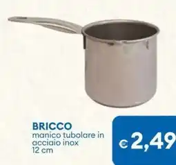 MD Discount Bricco manico tubolare in acciaio inox offerta