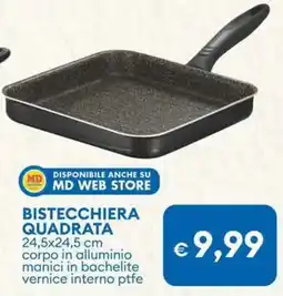 MD Discount Bistecchiera quadrata offerta