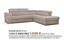 Ricci Casa Divano letto stune offerta