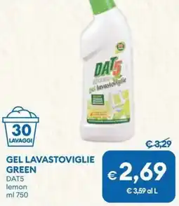 MD Discount Gel lavastoviglie green DAT5 offerta