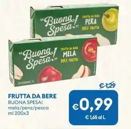 MD Discount Frutta da bere BUONA SPESA! offerta
