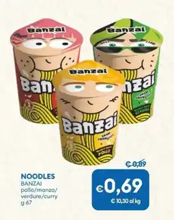 MD Discount Noodles BANZAI offerta
