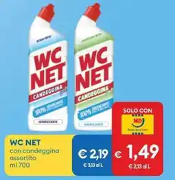 MD Discount WC NET con candeggina offerta