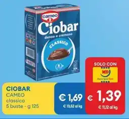 MD Discount Ciobar CAMEO offerta