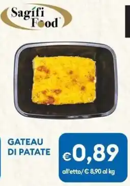 MD Discount Sagífi food gateau di patate offerta