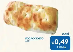 MD Discount Focacciotto offerta