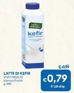 MD Discount Latte di kefir VIVO MEGLIO offerta