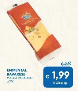 MD Discount Emmental bavarese MALGA PARADISO offerta