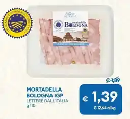 MD Discount Mortadella bologna IGP LETTERE DALL'ITALIA offerta