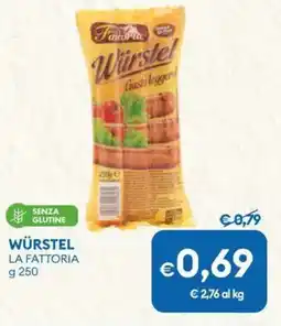 MD Discount Würstel LA FATTORIA offerta