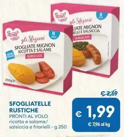 MD Discount Sfogliatelle rustiche PRONTI AL VOLO offerta