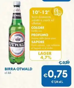 MD Discount Birra OTWALD offerta