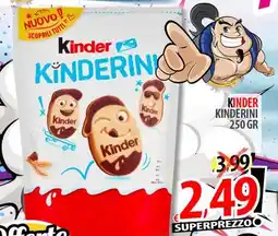 Il Genio Supermercato Kinder kinderini offerta