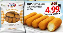 Il Genio Supermercato Rispo crocchè medi con mozzarella offerta