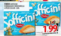Il Genio Supermercato Findus sofficini formaggio e mozzarella offerta
