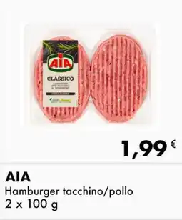 Iper Tosano AIA Hamburger tacchino/pollo offerta