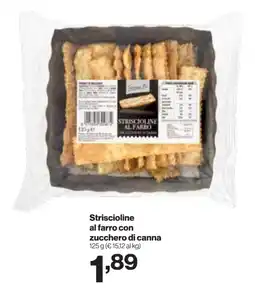In'S Mercato Striscioline al farro con zucchero di canna offerta