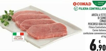 Conad Superstore Conad arista a fette di suino percorso qualità offerta