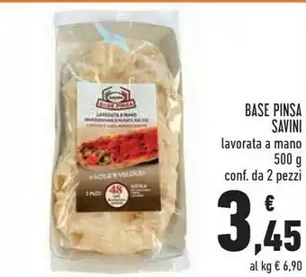 Conad Base pinsa lavorata a mano offerta