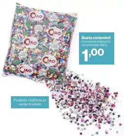 In'S Mercato Busta coriandoli offerta