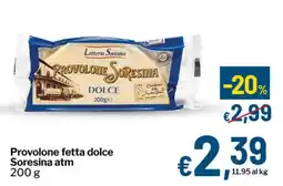 Qui Discount Provolone fetta dolce Soresina atm offerta