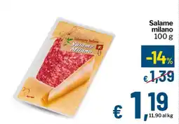 Qui Discount Salame milano offerta