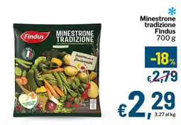 Qui Discount Minestrone tradizione Findus offerta