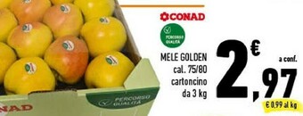 Conad Superstore Mele golden offerta
