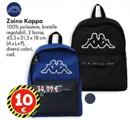 Tedi Zaino Kappa offerta