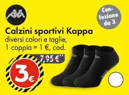 Tedi Calzini sportivi Kappa offerta