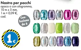 Tedi Nastro per pacchi offerta