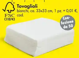 Tedi Tovaglioli offerta