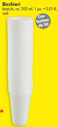 Tedi Bicchieri offerta