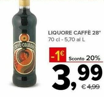 Todis Liquore caffè 28 70 cl offerta