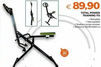 Todis Total power training fd offerta