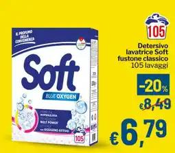 Qui Discount Detersivo lavatrice Soft fustone classico offerta