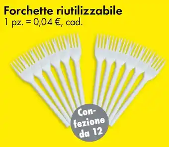 Tedi Forchette riutilizzabile offerta