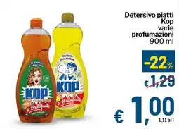 Qui Discount Detersivo piatti Kop offerta