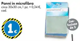 Tedi Panni in microfibra circa offerta
