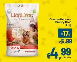 Qui Discount Croccantini cane Crancy Croc offerta