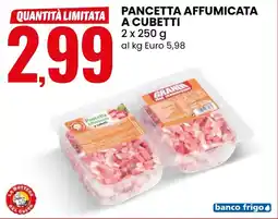 Eurospin Pancetta affumicata a cubetti offerta